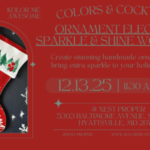 Ornament Elegance: Sparkle & Shine Workshop